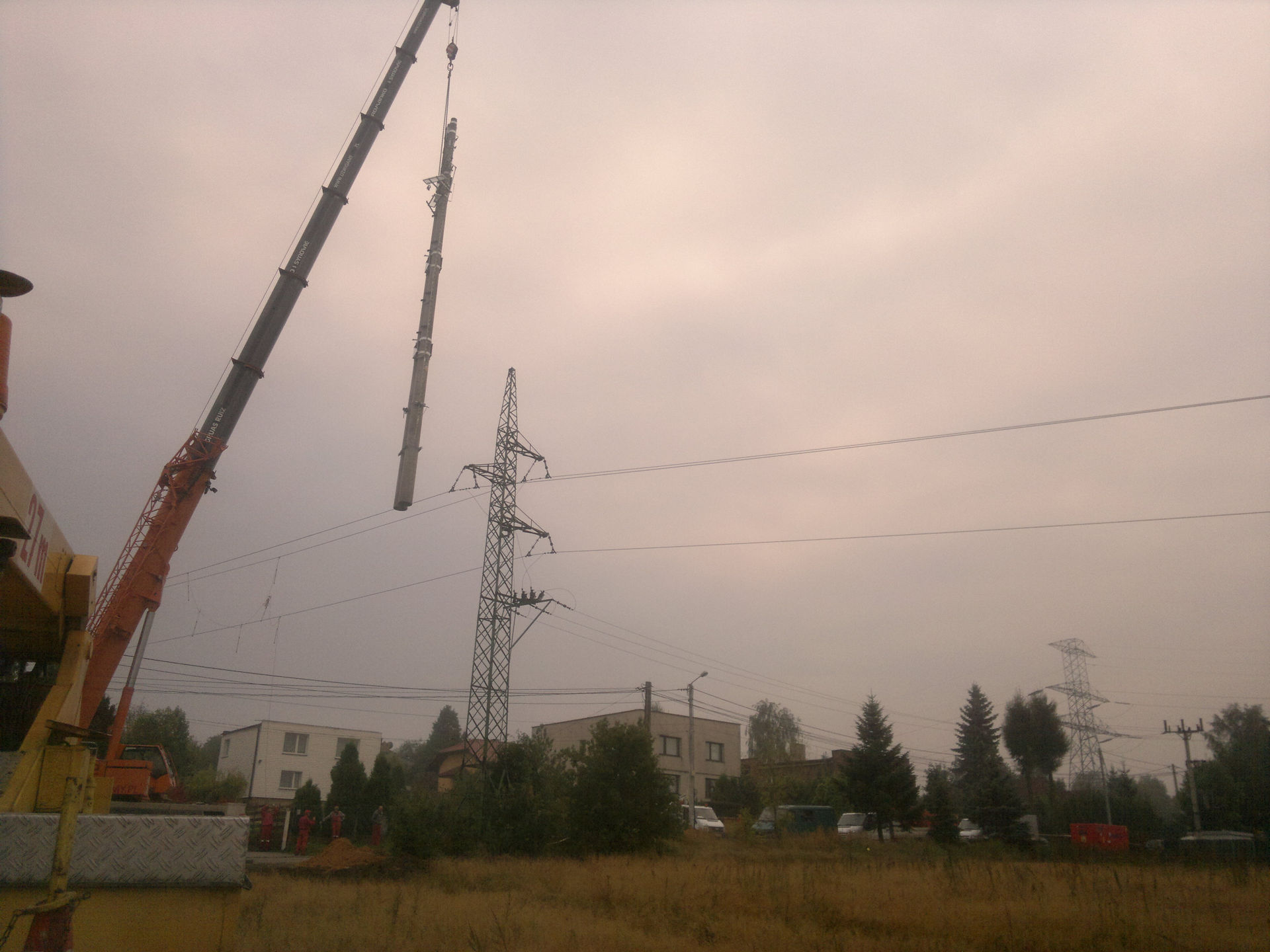 Zwyżka podczas pracy.